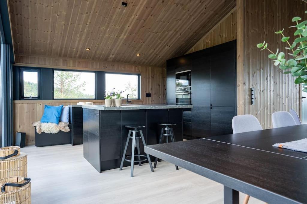 New, Modern, Cosy Hut Close To Norefjell Ski & Spa Noresund Eksteriør bilde