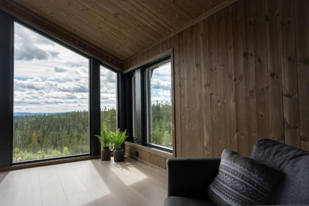 New, Modern, Cosy Hut Close To Norefjell Ski & Spa Noresund Eksteriør bilde