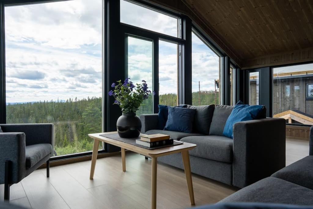 New, Modern, Cosy Hut Close To Norefjell Ski & Spa Noresund Eksteriør bilde